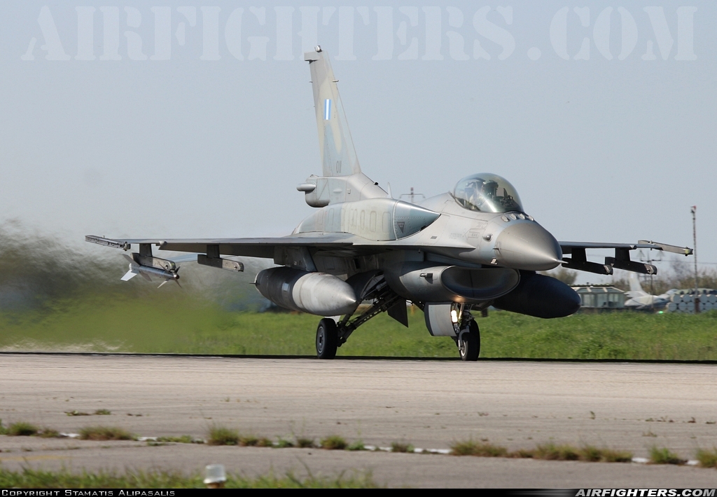 Greece - Air Force General Dynamics F-16C Fighting Falcon 011 at Andravida (Pyrgos -) (PYR / LGAD), Greece