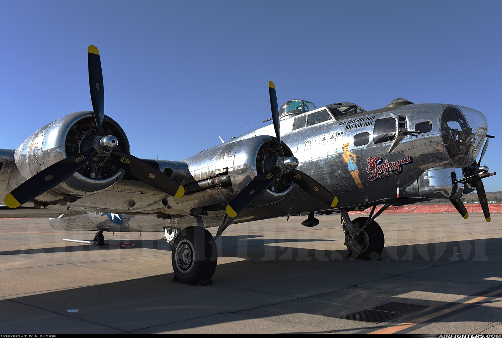 Private - Commemorative Air Force Boeing B-17G Flying Fortress (299P) N9323Z at Riverside - March ARB (AFB / Field) (RIV / KRIV), USA