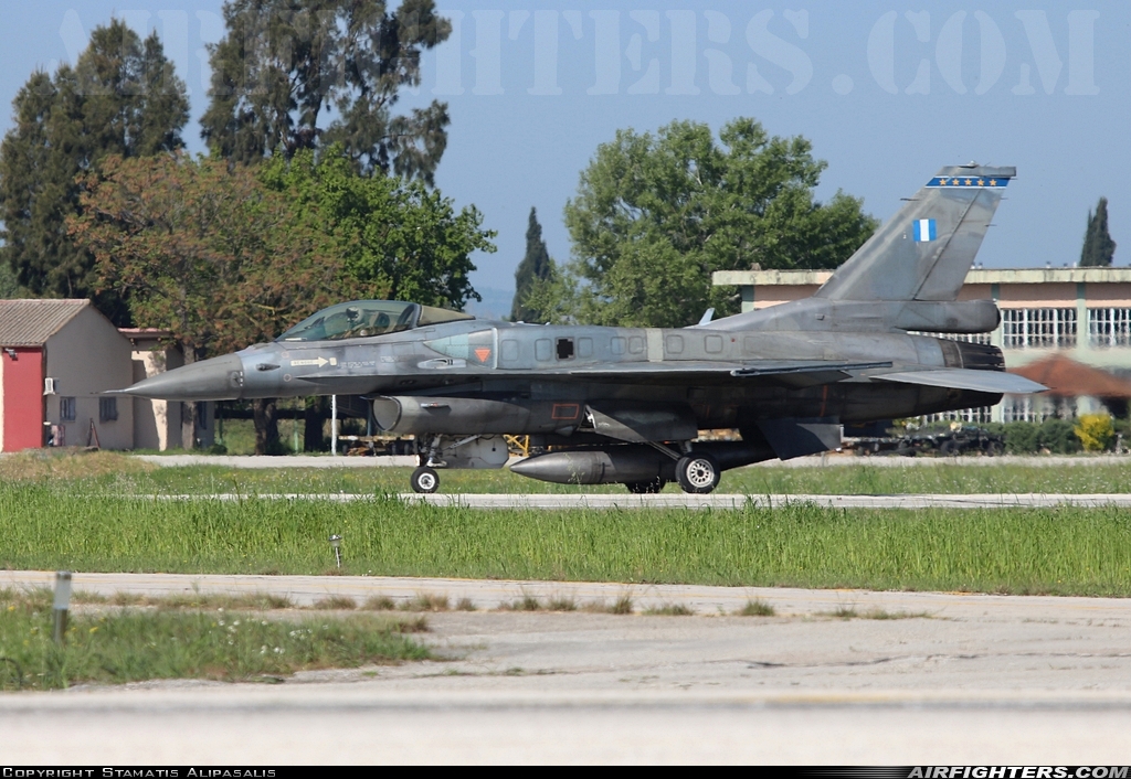 Greece - Air Force General Dynamics F-16C Fighting Falcon 513 at Andravida (Pyrgos -) (PYR / LGAD), Greece