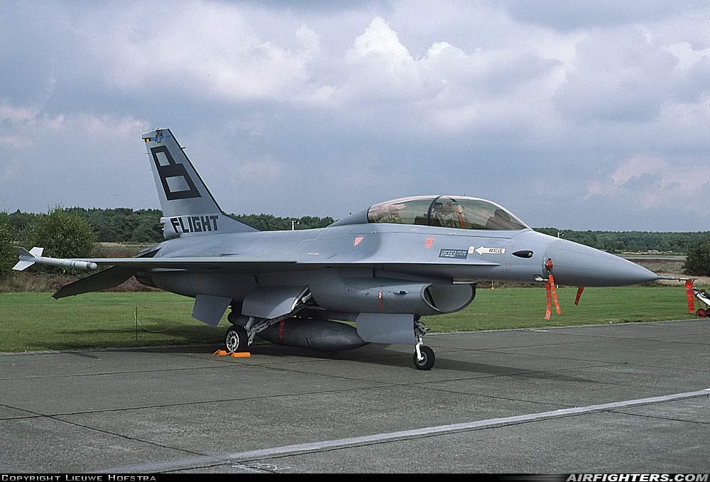 Belgium - Air Force General Dynamics F-16B Fighting Falcon FB-19 at Kleine Brogel (EBBL), Belgium
