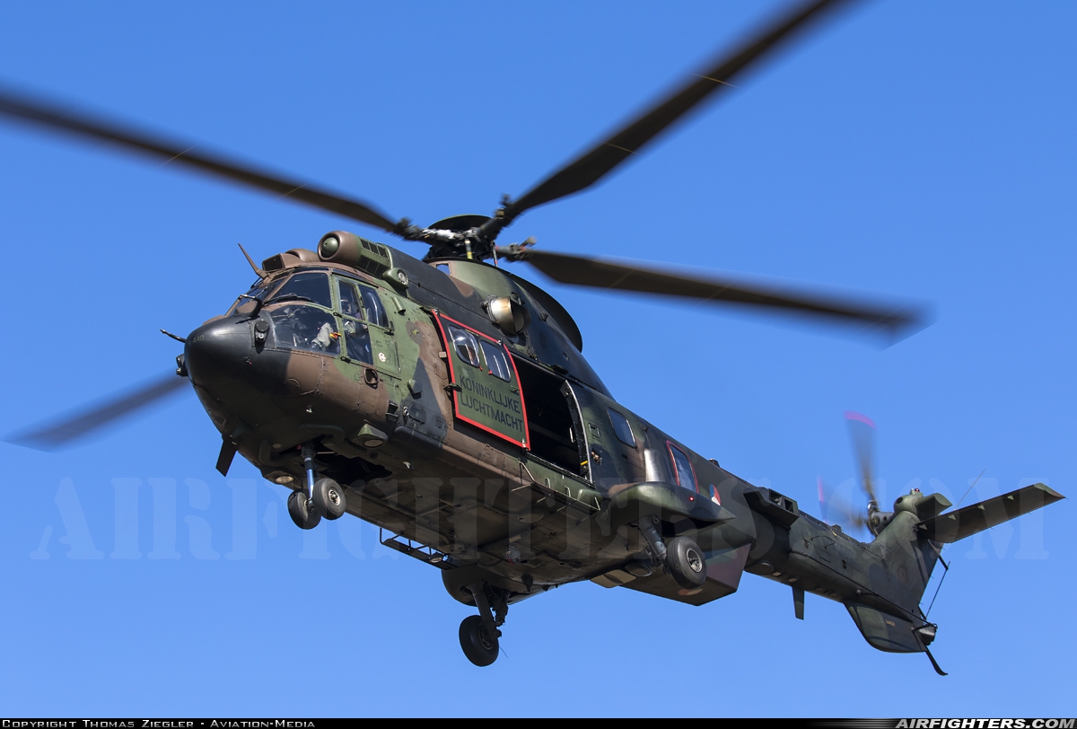 Netherlands - Air Force Aerospatiale AS-532U2 Cougar MkII S-440 at Off-Airport - Oirschotse Heide (GLV5), Netherlands