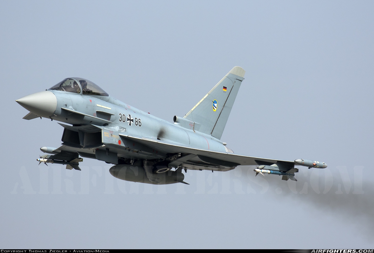 Germany - Air Force Eurofighter EF-2000 Typhoon S 30+86 at Ingolstadt - Manching (ETSI), Germany
