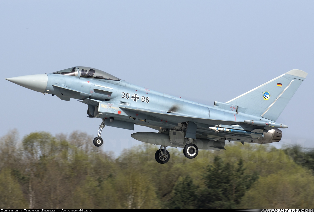Germany - Air Force Eurofighter EF-2000 Typhoon S 30+86 at Ingolstadt - Manching (ETSI), Germany