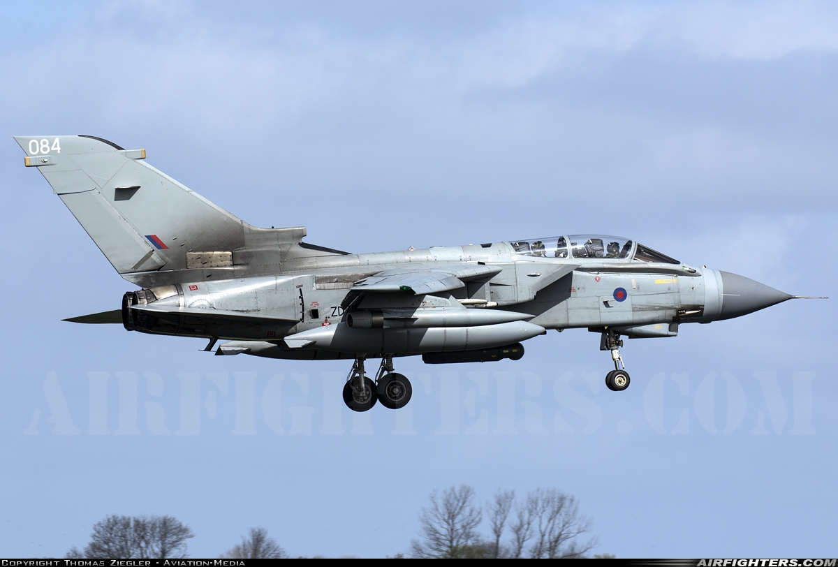 UK - Air Force Panavia Tornado GR4 ZD716 at Leeuwarden (LWR / EHLW), Netherlands