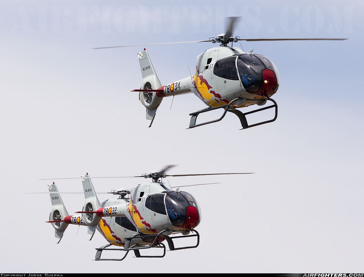 Spain - Air Force Eurocopter EC-120B Colibri HE.25-15 at Murcia - San Javier (MJV / LELC), Spain