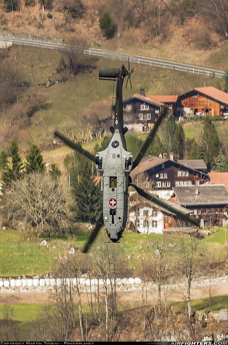 Switzerland - Air Force Aerospatiale AS-532UL Cougar T-339 at Meiringen (LSMM), Switzerland