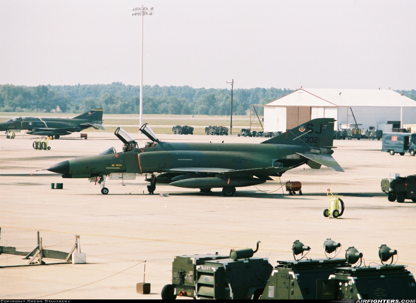 USA - Air Force McDonnell Douglas F-4E Phantom II 67-0302 at Goldsboro - Seymour Johnson AFB (GSB / KGSB), USA