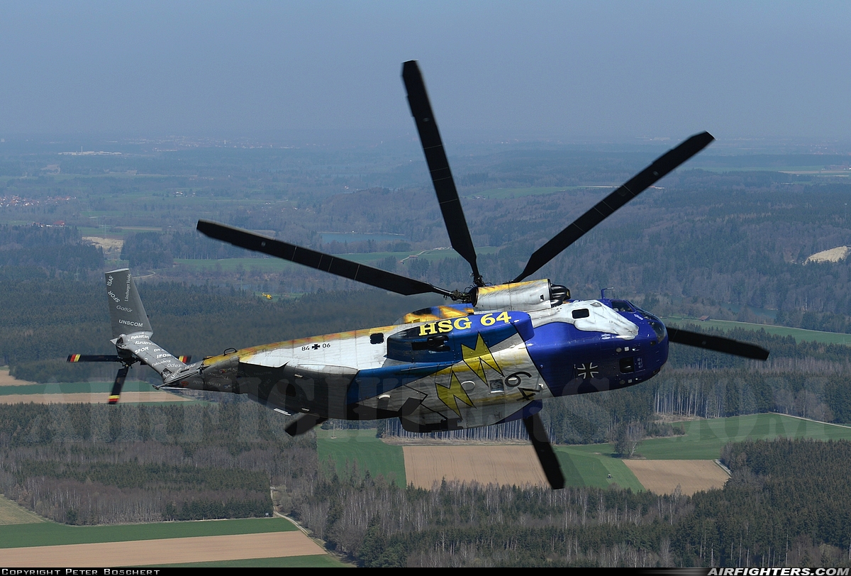 Germany - Air Force Sikorsky CH-53G (S-65) 84+06 at In Flight, Germany