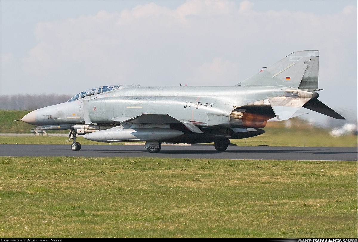 Germany - Air Force McDonnell Douglas F-4F Phantom II 37+65 at Leeuwarden (LWR / EHLW), Netherlands