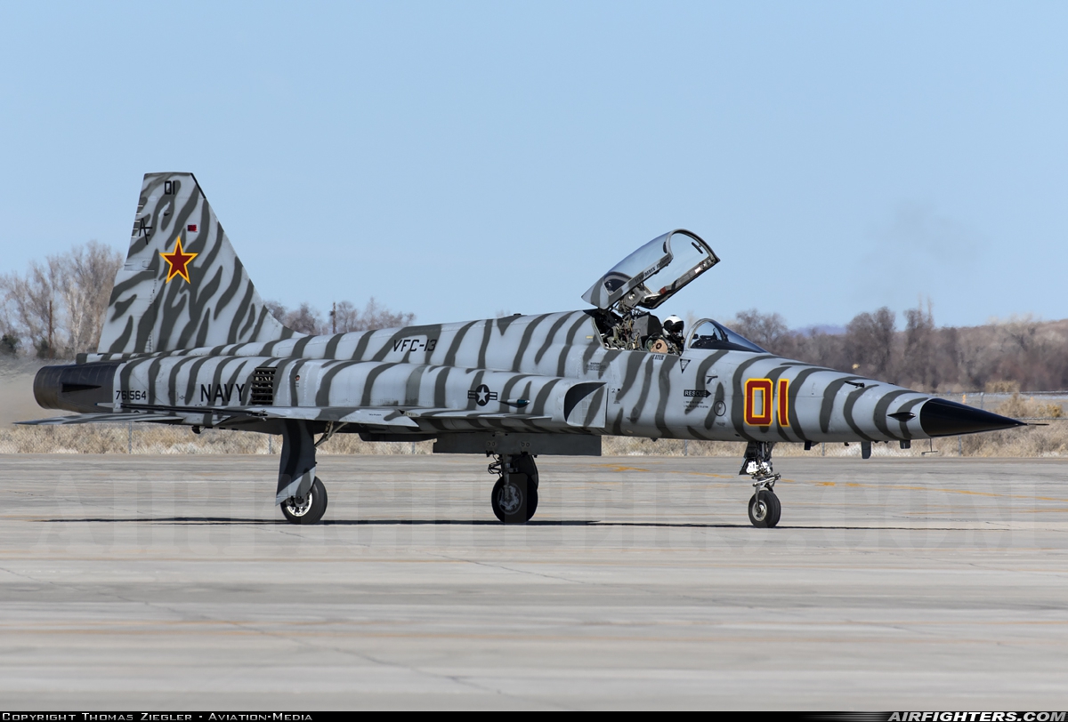 USA - Navy Northrop F-5N Tiger II 761564 at Fallon - Fallon NAS (NFL / KNFL), USA