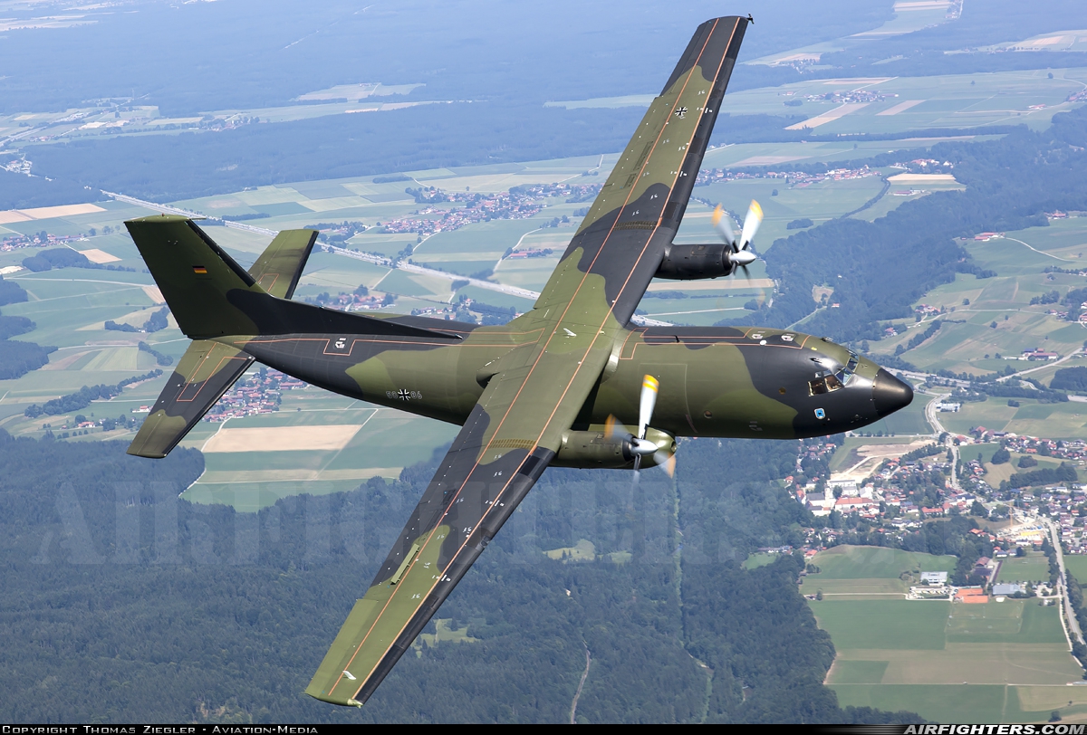Germany - Air Force Transport Allianz C-160D 50+86 at In Flight, Germany