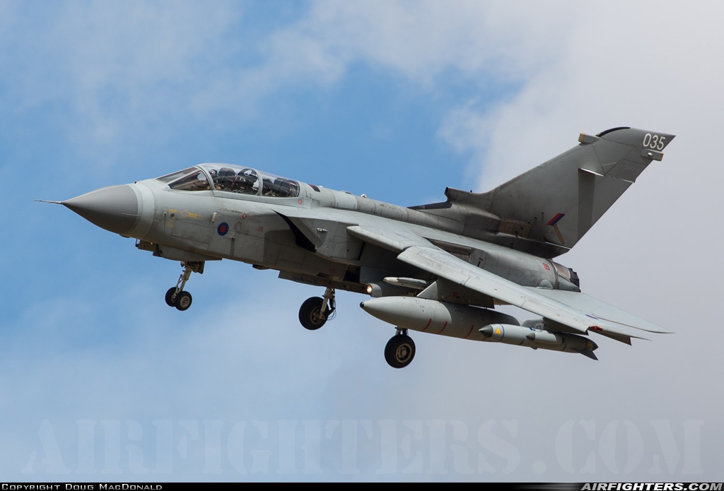 UK - Air Force Panavia Tornado GR4 ZA542 at Marham (King's Lynn -) (KNF / EGYM), UK
