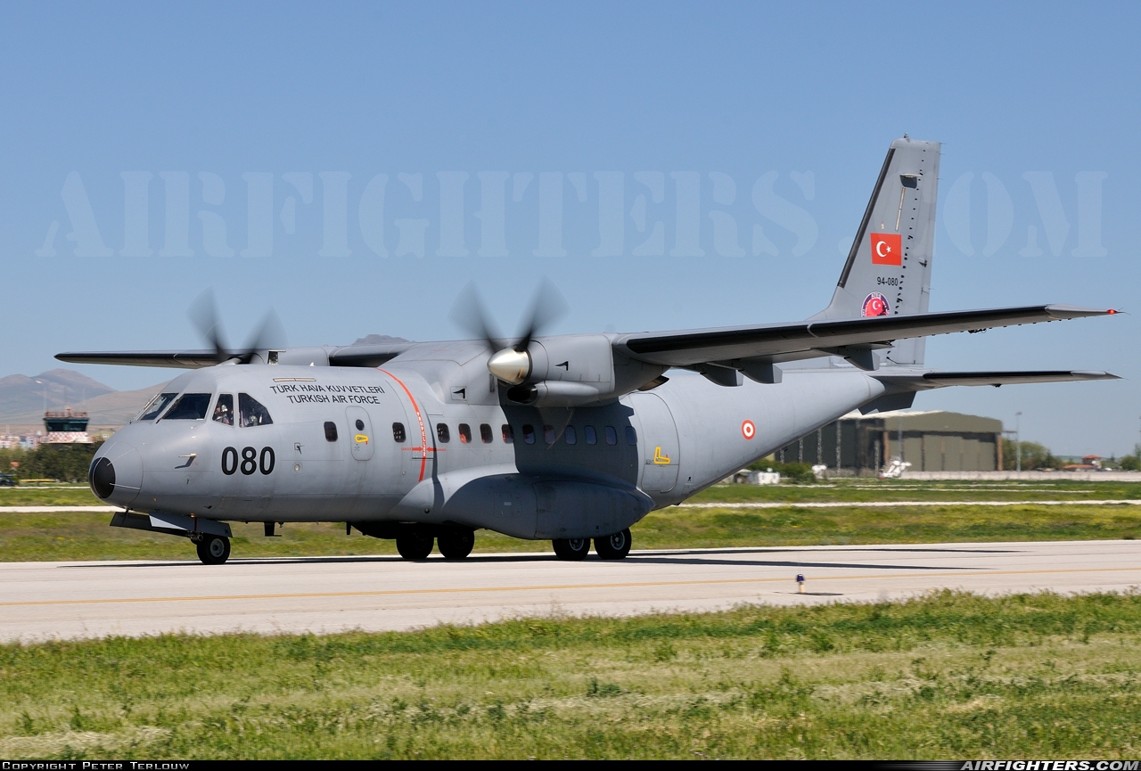 Türkiye - Air Force CASA CN235-100M 94-080 at Konya (KYA / LTAN), Türkiye