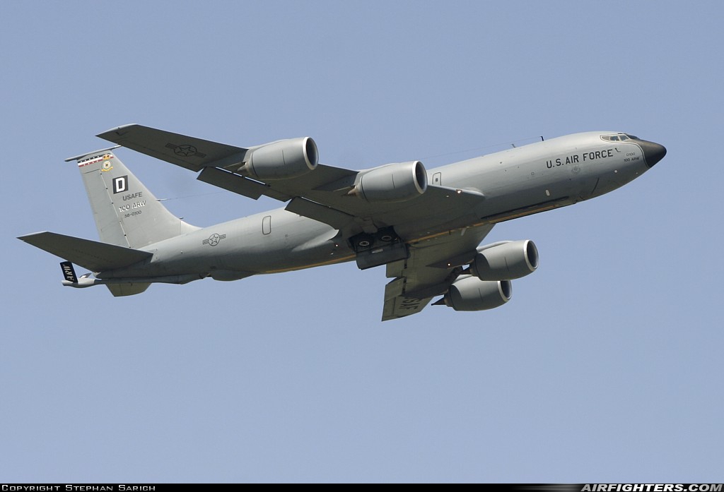 USA - Air Force Boeing KC-135R Stratotanker (717-148) 58-0100 at Berlin - Schonefeld (SXF / EDDB), Germany