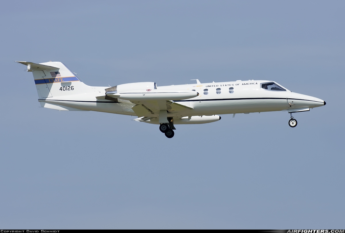 USA - Air Force Learjet C-21A 84-0126 at Mildenhall (MHZ / GXH / EGUN), UK
