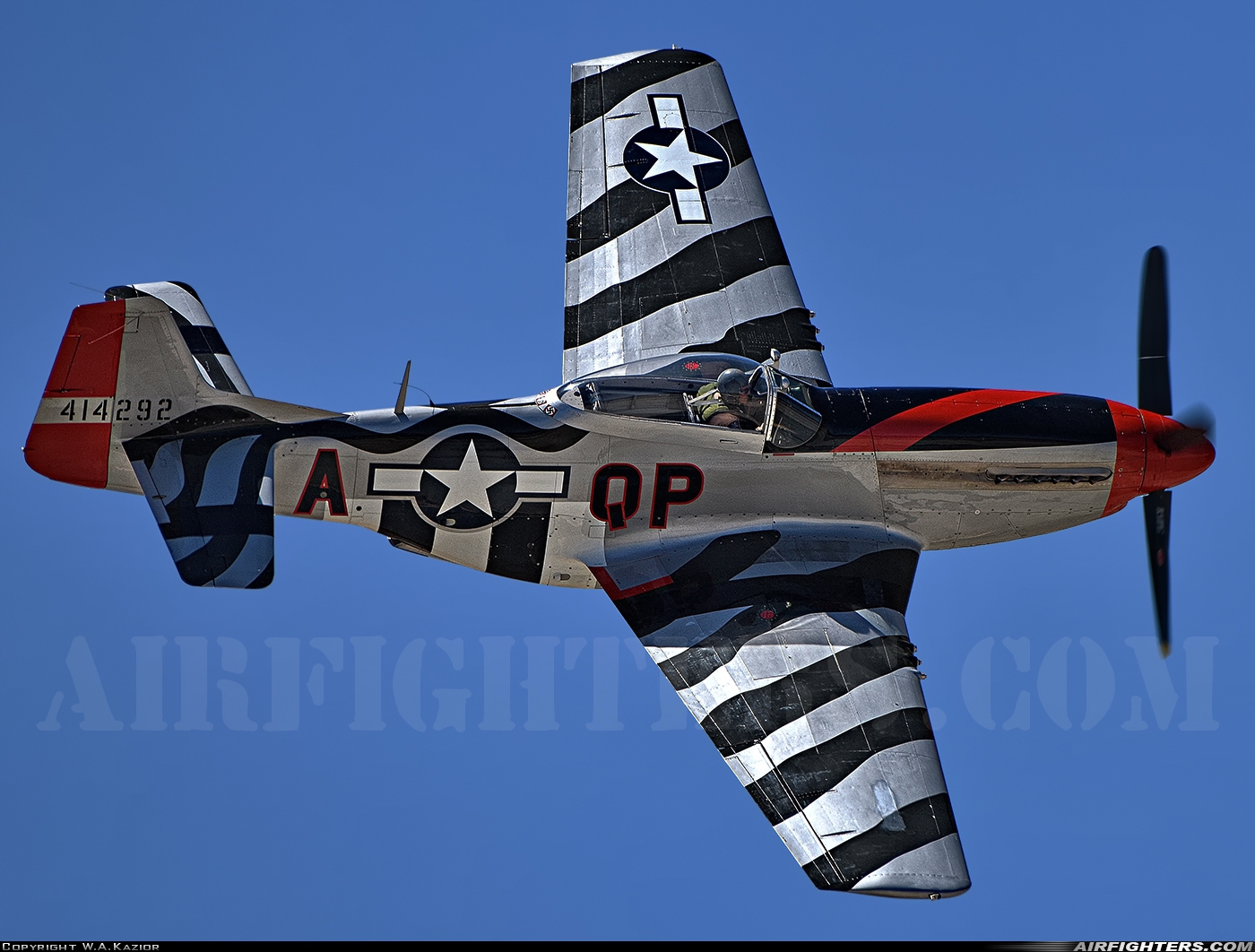 Private North American P-51D Mustang NL44727 at Riverside - March ARB (AFB / Field) (RIV / KRIV), USA