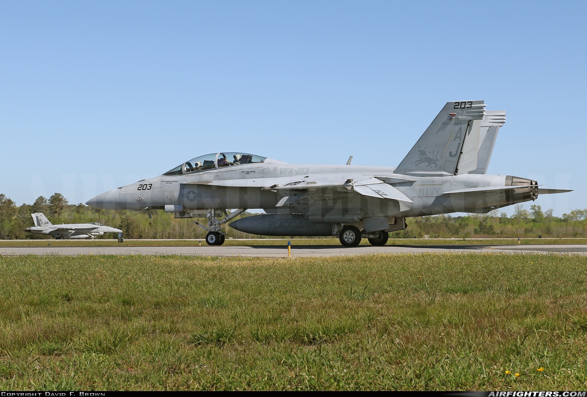 USA - Navy Boeing F/A-18F Super Hornet 166681 at Virginia Beach - Oceana NAS / Apollo Soucek Field (NTU / KNTU), USA