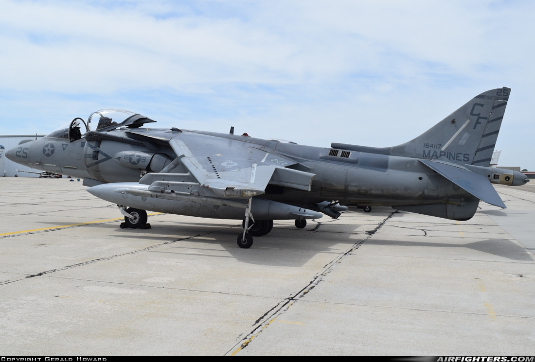 USA - Marines McDonnell Douglas AV-8B Harrier II 164117 at Boise - Air Terminal / Gowen Field (Municipal) (BOI / KBOI), USA