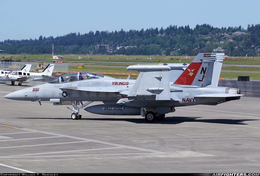 USA - Navy Boeing EA-18G Growler 168901 at Portland - Int. (PDX / KPDX), USA