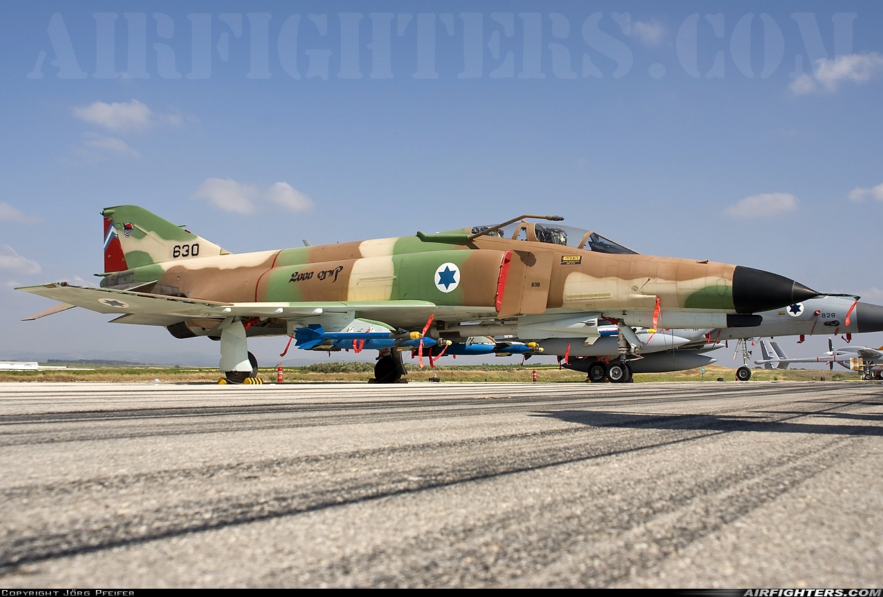 Israel - Air Force McDonnell Douglas F-4 2000 Kurnass 630 at Tel Nof (LLEK), Israel