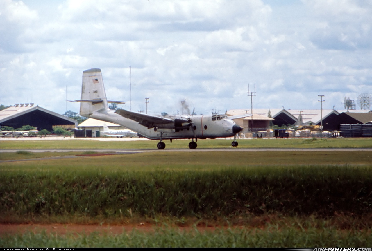 USA - Government De Havilland Canada C-7A Caribou (DHC-4) 61-2392 at Udon Thani (UTH / VTUD), Thailand