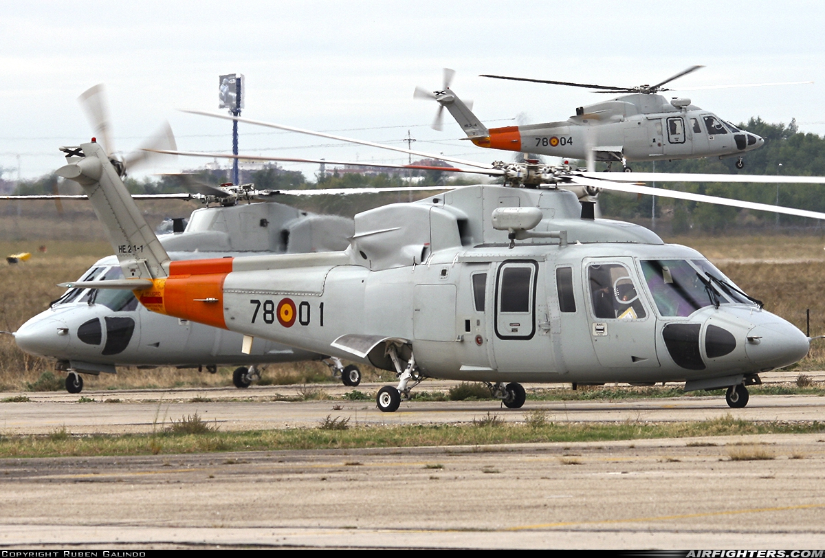 Spain - Air Force Sikorsky S-76C HE.24-1 at Madrid - Cuatro Vientos (LECU / LEVS), Spain