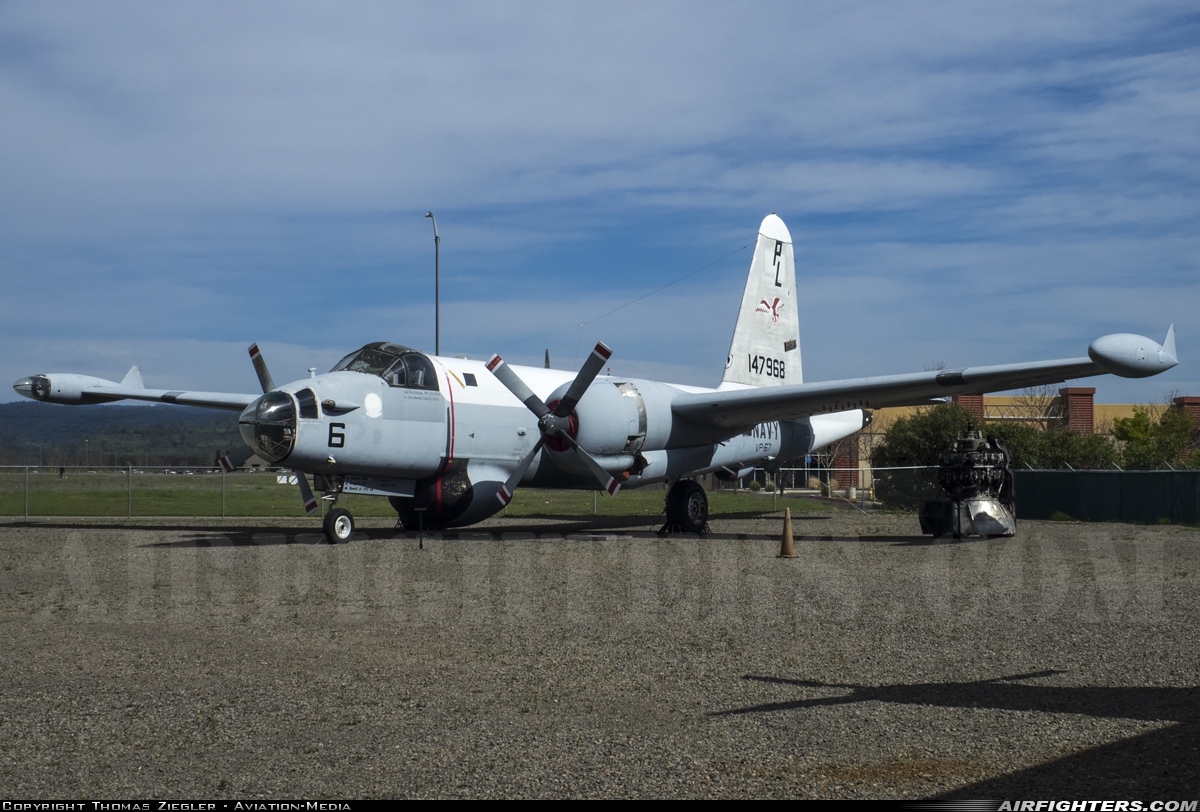 USA - Navy Lockheed SP-2H Neptune 147968 at Chico Municipal Airport (CIC / KCIC), USA