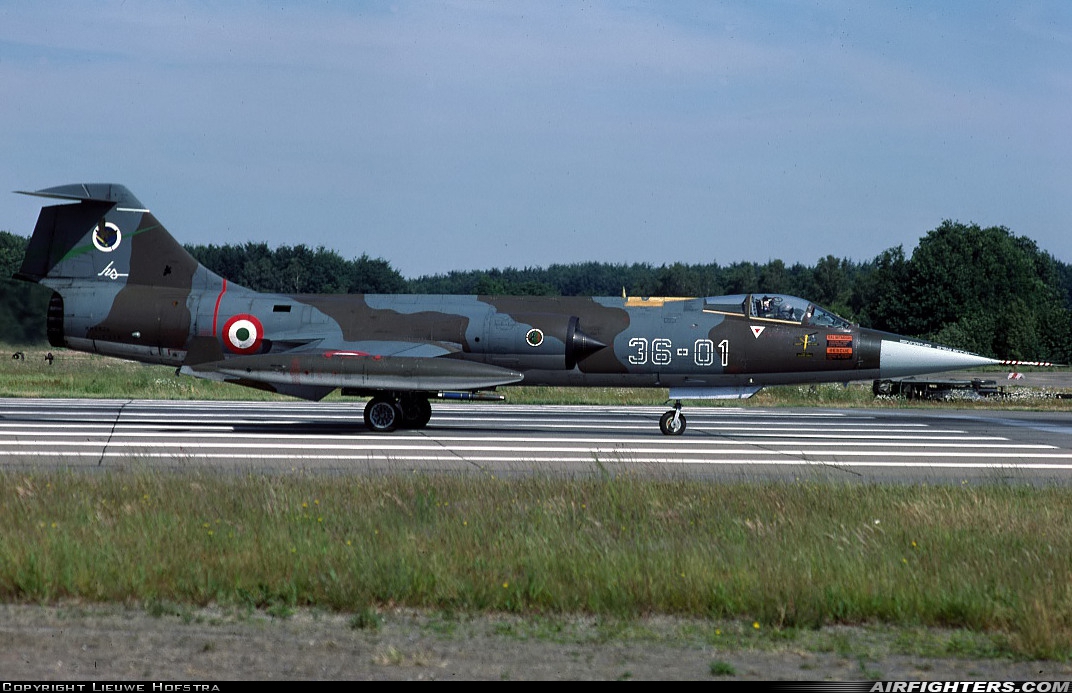 Italy - Air Force Lockheed F-104S-ASA Starfighter MM6820 at Enschede - Twenthe (ENS / EHTW), Netherlands
