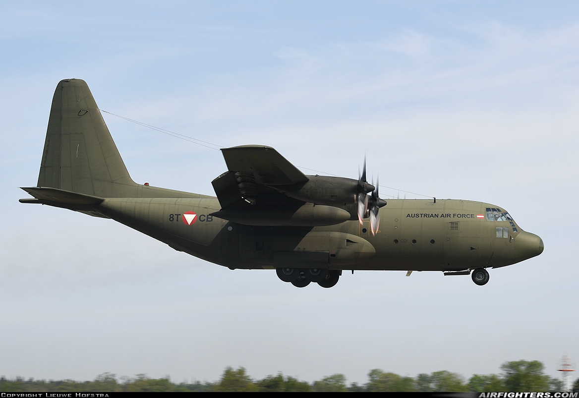 Austria - Air Force Lockheed C-130K Hercules (L-382) 8T-CB at Wittmundhafen (Wittmund) (ETNT), Germany