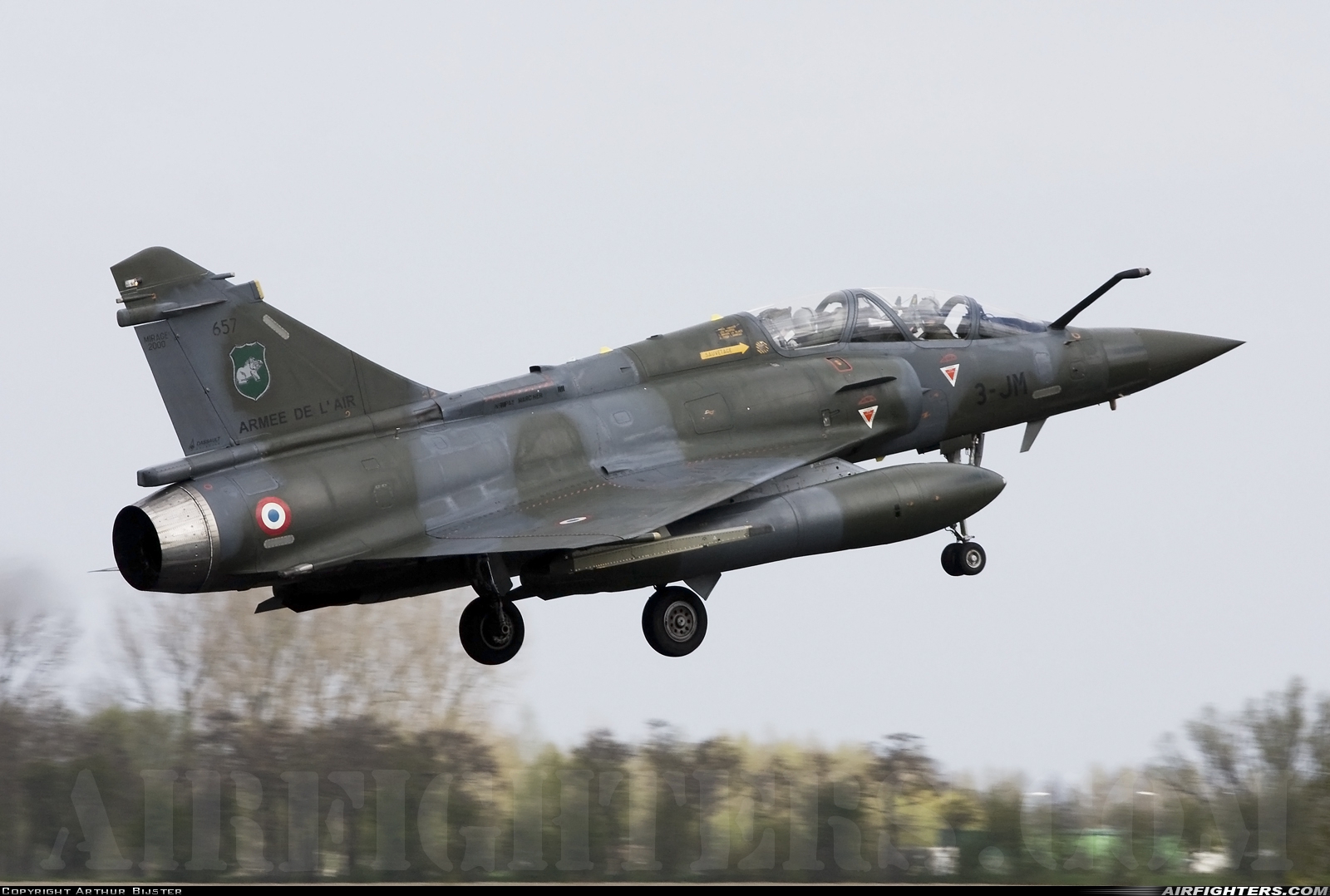 France - Air Force Dassault Mirage 2000D 657 at Leeuwarden (LWR / EHLW), Netherlands