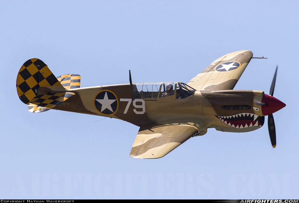 Private - Planes of Fame Air Museum Curtiss P-40N Warhawk N85104 at Chino (CNO), USA