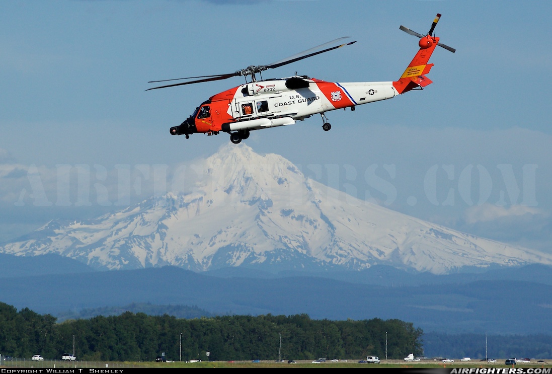 USA - Coast Guard Sikorsky MH-60T Jayhawk 6002 at Portland - Int. (PDX / KPDX), USA