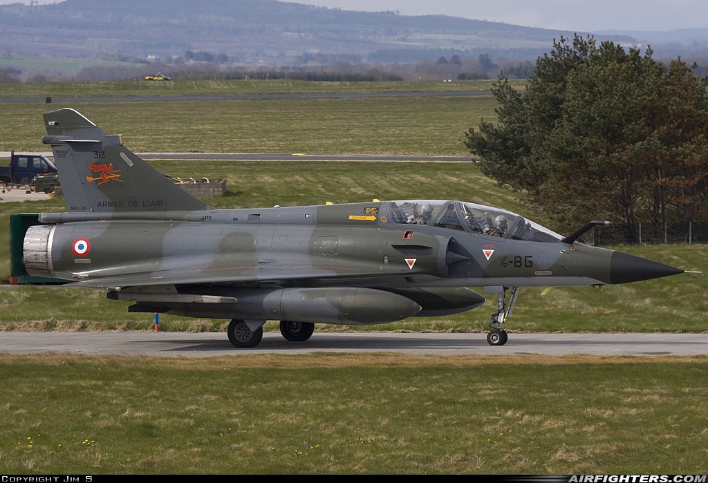 France - Air Force Dassault Mirage 2000N 313 at Lossiemouth (LMO / EGQS), UK