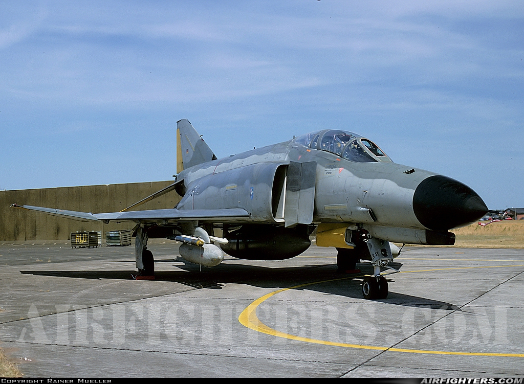 Germany - Air Force McDonnell Douglas F-4F Phantom II 38+38 at Nordholz (- Cuxhaven) (NDZ / ETMN), Germany