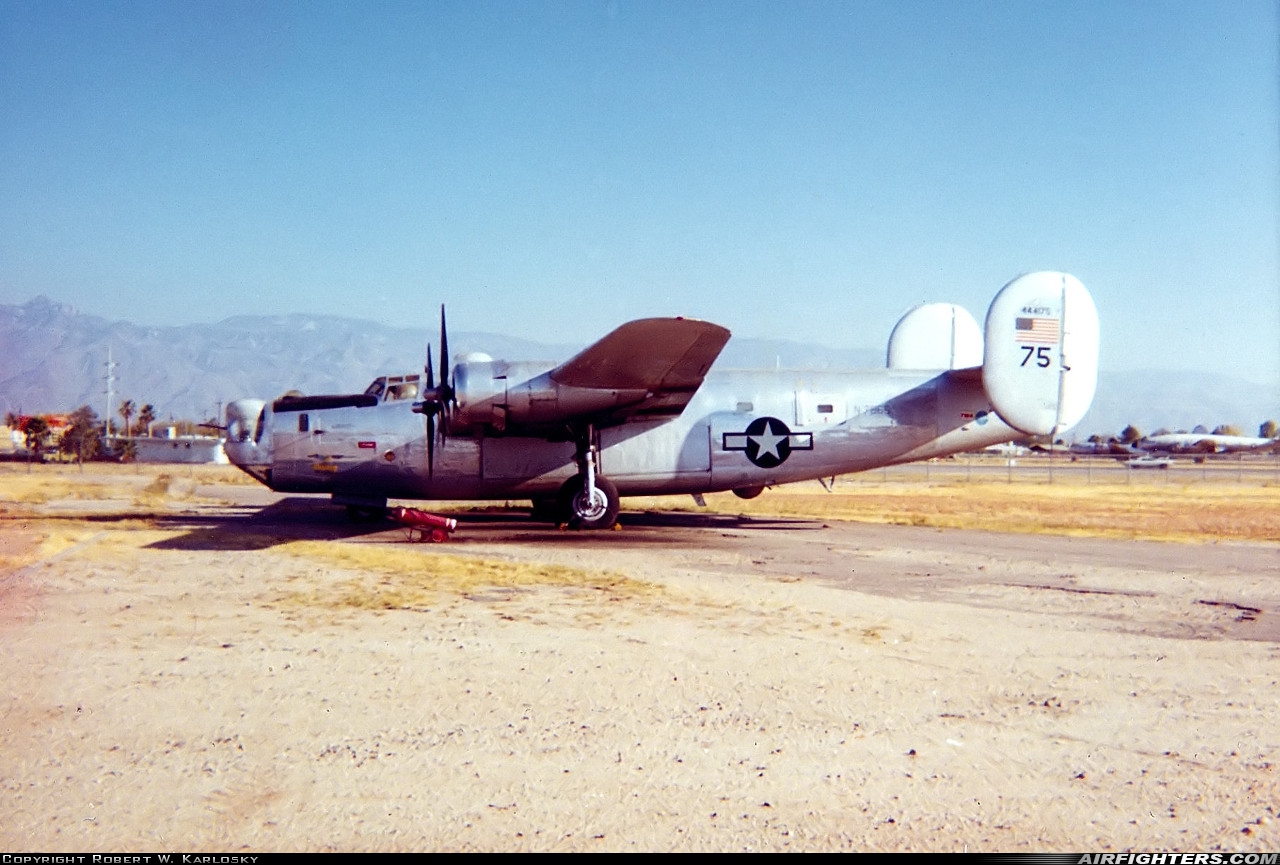 USA - Air Force Consolidated B-24J Liberator 44-44175 at Tucson - Davis-Monthan AFB (DMA / KDMA), USA