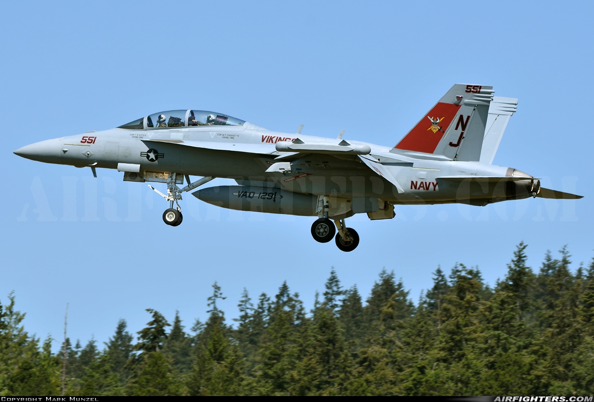 USA - Navy Boeing EA-18G Growler 168901 at Oak Harbor - Whidbey Island NAS / Ault Field (NUW), USA