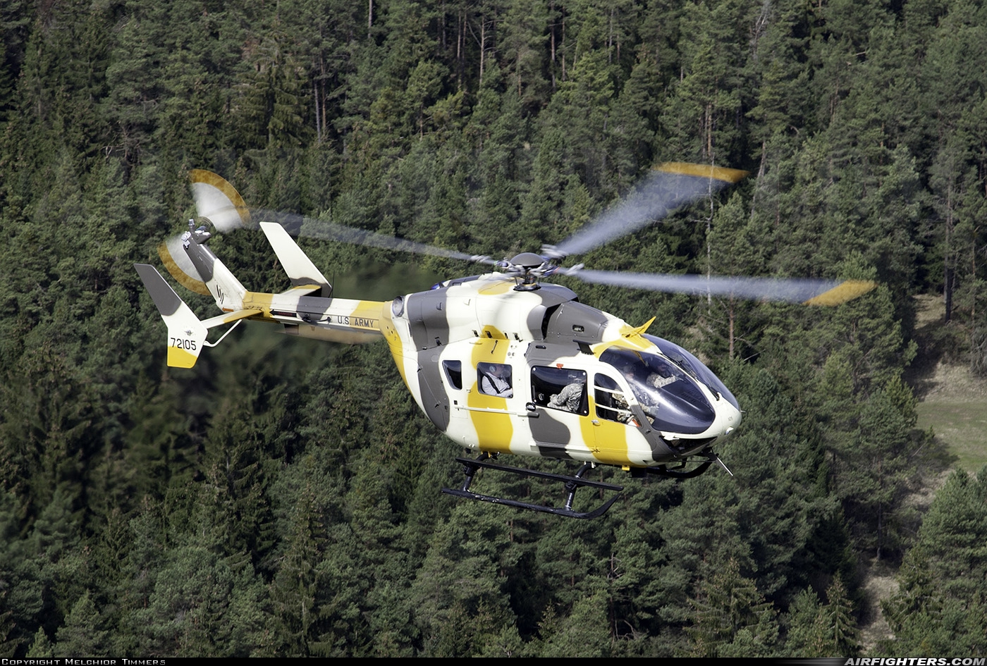 USA - Army Eurocopter UH-72A Lakota 09-72105 at In Flight, Germany