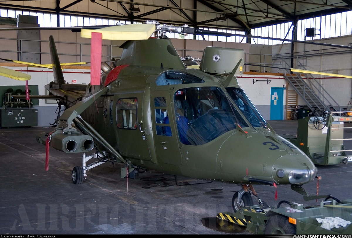 Belgium - Air Force Agusta A-109HA (A-109BA) H36 at Liege (- Bierset) (LGG / EBLG), Belgium