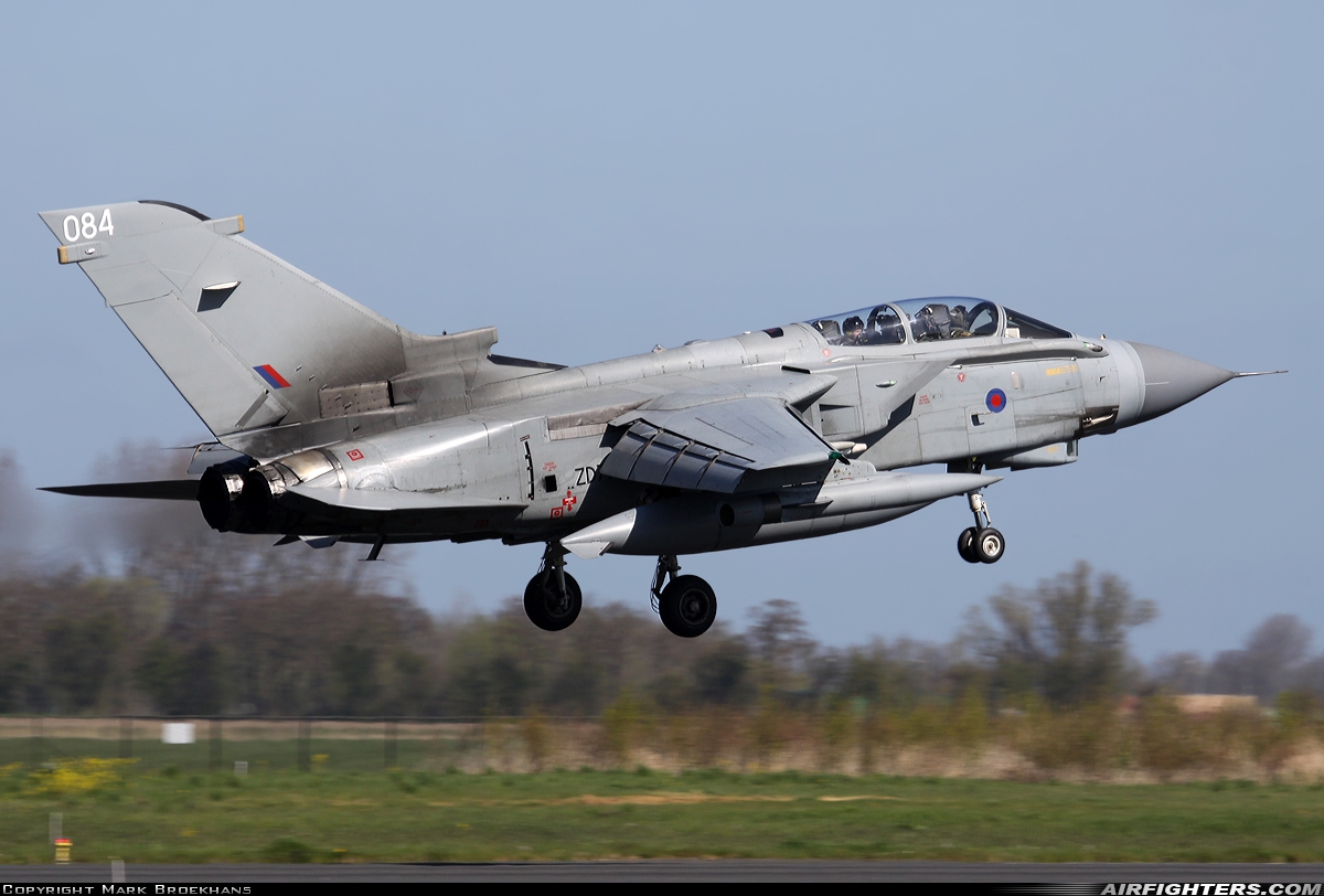 UK - Air Force Panavia Tornado GR4 ZD716 at Leeuwarden (LWR / EHLW), Netherlands