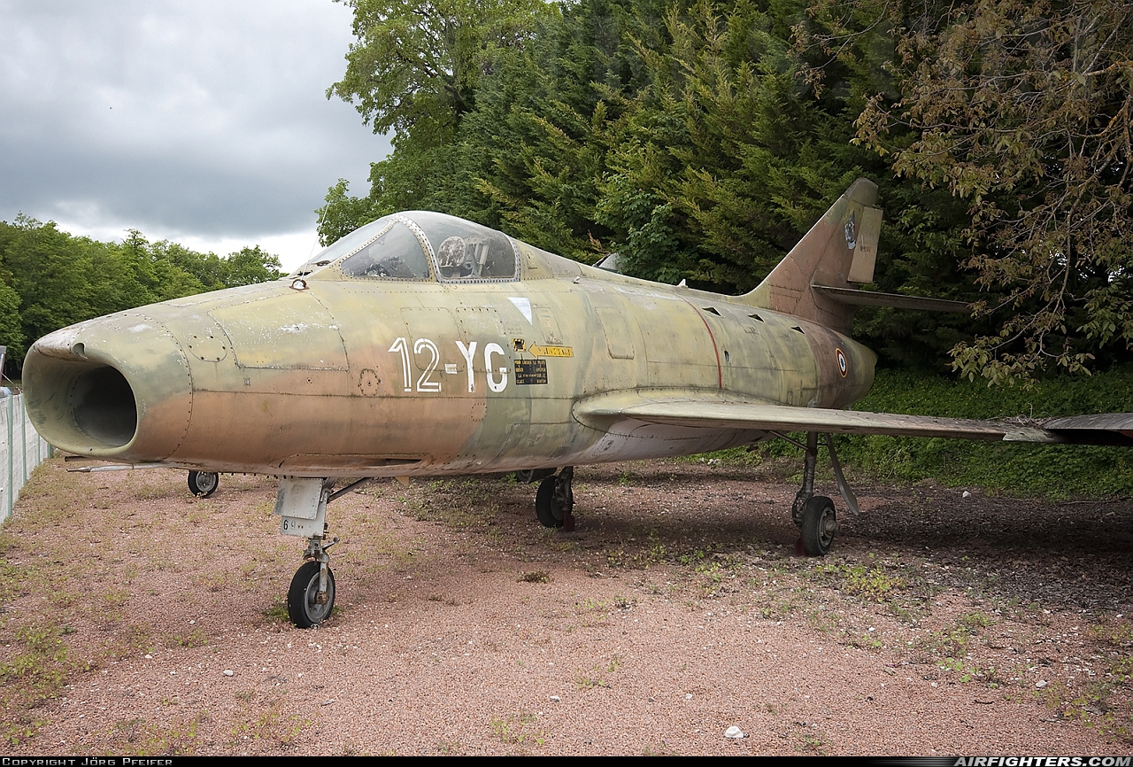 France - Air Force Dassault Super Mystere B2 69 at Off-Airport - Savigny-les-Beaune, France