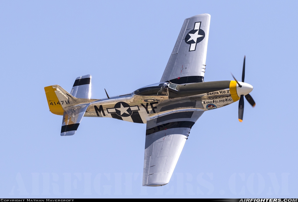 Private North American P-51D Mustang NL151HR at Chino (CNO), USA