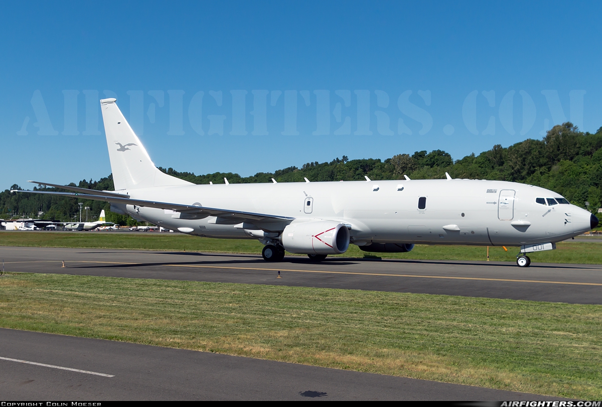 Australia - Air Force Boeing P-8A Poseidon (737-800ERX) N940DS at Seattle - Boeing Field / King County Int. (BFI / KBFI), USA