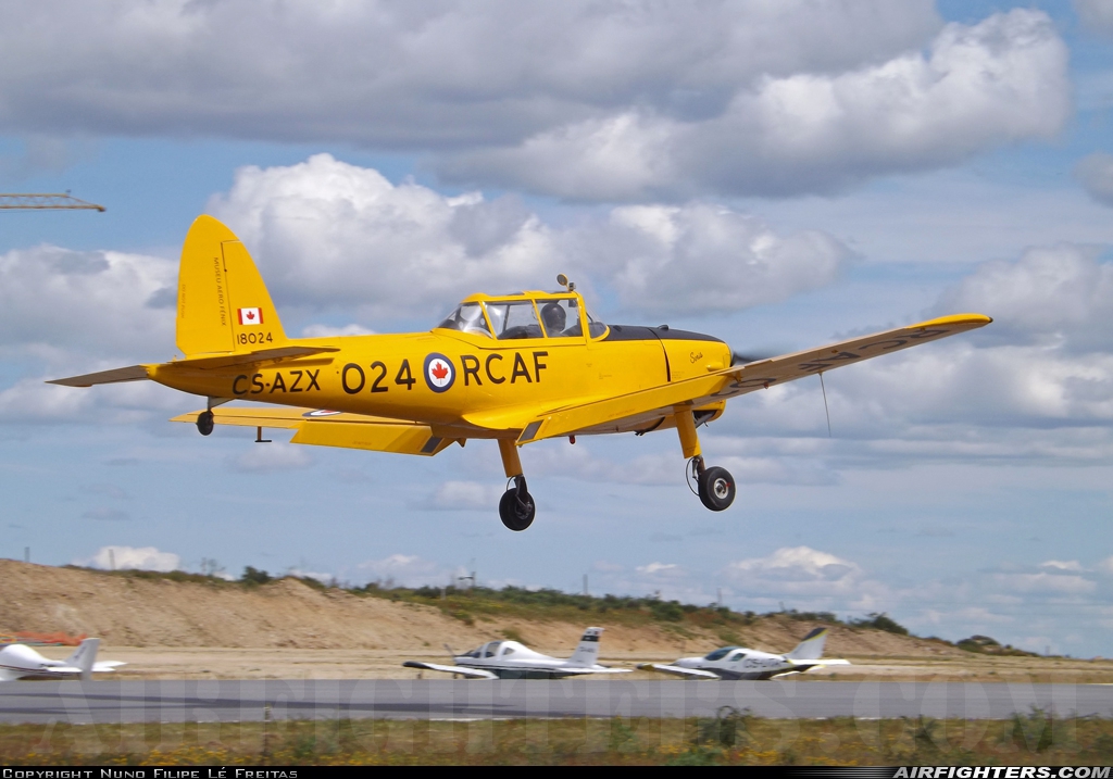 Private - Museu Aero Fenix De Havilland Canada DHC-1 Chipmunk T20 CS-AZX at Castelo Branco (LPCB), Portugal