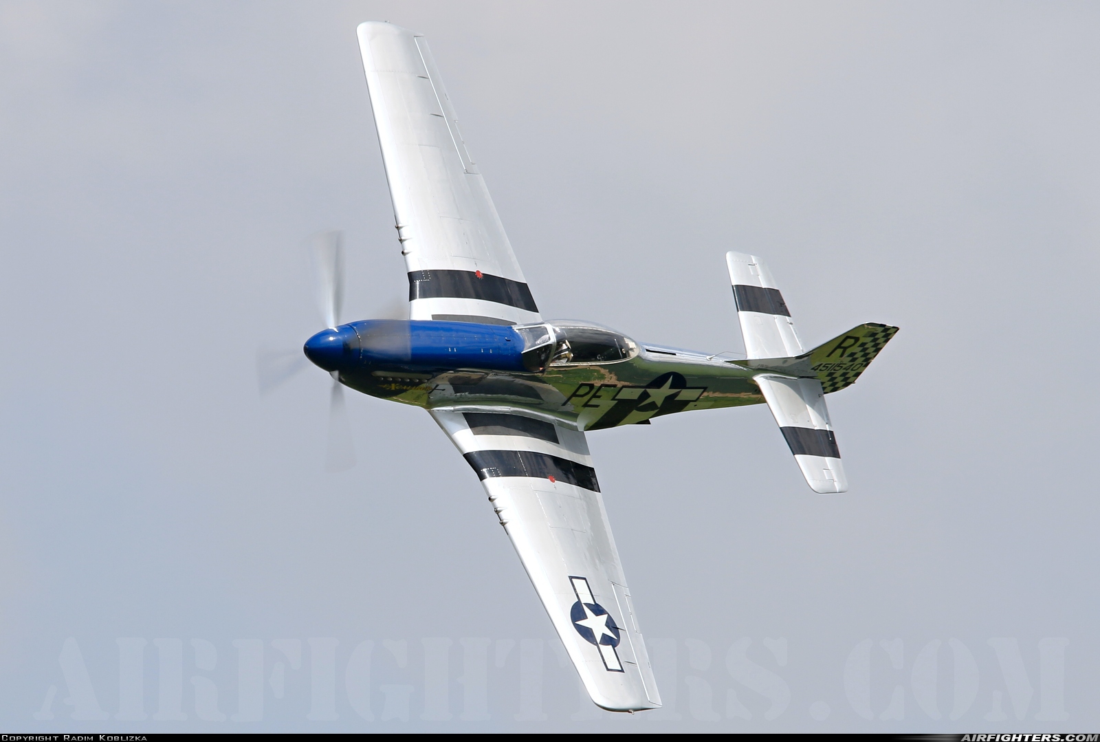 Private - Airtrade - Czech Air Paradise North American P-51D Mustang N151W at Pardubice (PED / LKPD), Czech Republic