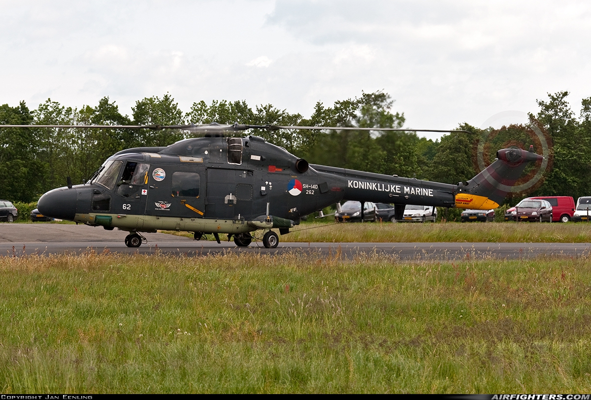 Netherlands - Navy Westland WG-13 Lynx SH-14D 262 at Drachten (EHDR), Netherlands