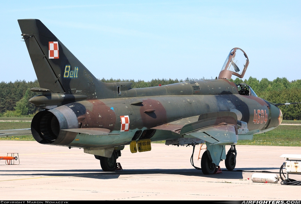 Poland - Air Force Sukhoi Su-22M4 Fitter-K 4603 at Miroslawiec (EPMI), Poland
