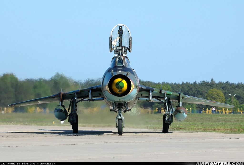 Poland - Air Force Sukhoi Su-22M4 Fitter-K 3215 at Miroslawiec (EPMI), Poland
