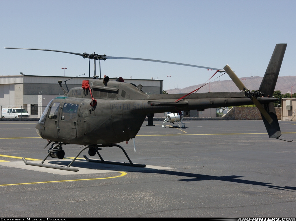 USA - Army Bell OH-58A+ Kiowa (206A-1) 73-21901 at El Paso - Int. (ELP / KELP), USA