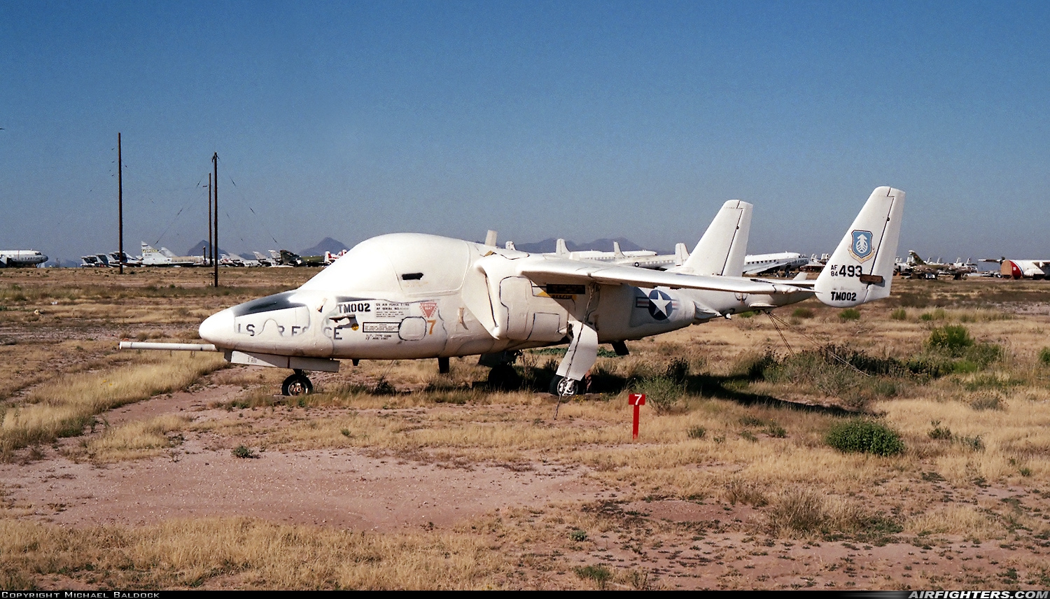 USA - Air Force Fairchild T-46A 84-0493 at Tucson - Davis-Monthan AFB (DMA / KDMA), USA
