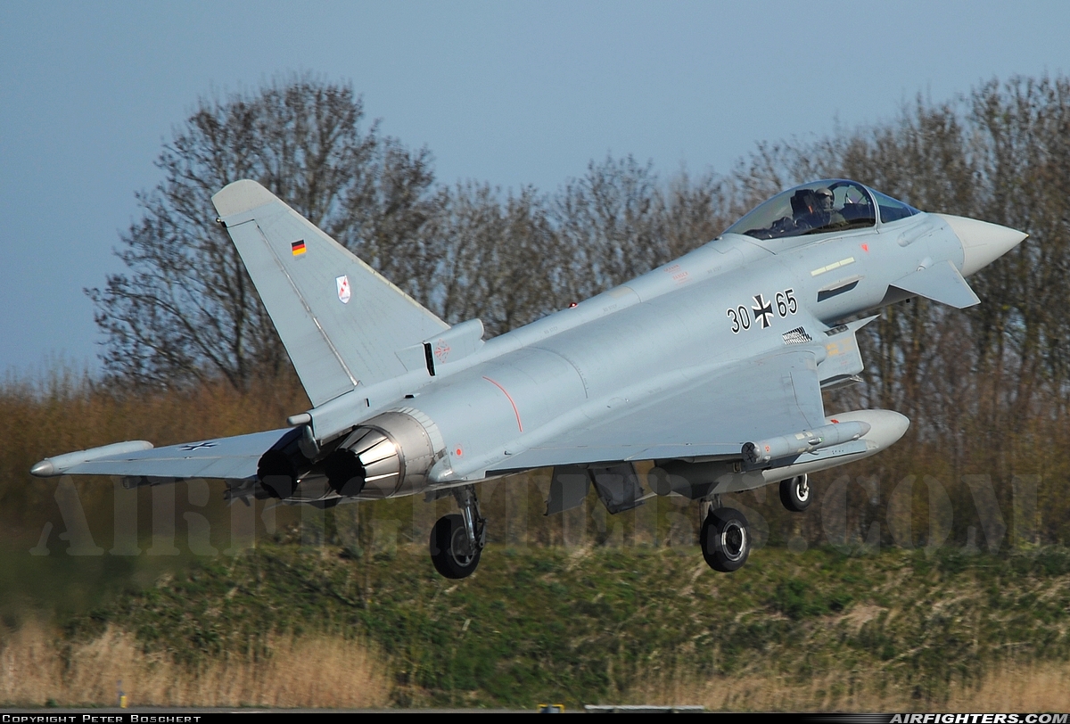 Germany - Air Force Eurofighter EF-2000 Typhoon S 30+65 at Leeuwarden (LWR / EHLW), Netherlands